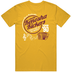 Gus Polinski Kenosha Kickers Polka King Of The Midwest T Shirt