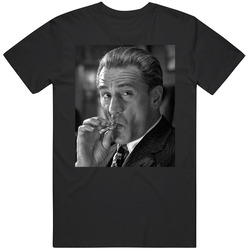 Goodfellas Jimmy Conway Death Stare Smoking T Shirt