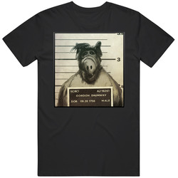 Alf Mugshot Funny Tv Fan T Shirt