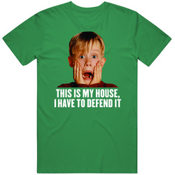 Home Alone Christmas Movies Quote Holidays Defend Cool T Shirt