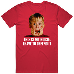 Home Alone Christmas Movies Quote Holidays Defend T Shirt