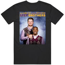 Sam Darnold Justin Jefferson Step Brothers Parody T Shirt