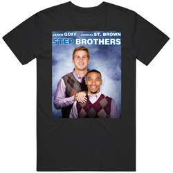 Amon-ra St Brown Jared Goff Step Brothers Parody T Shirt
