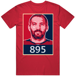 Alexander Ovechkin 895 Goals Scoring Record Hockey T Shirt