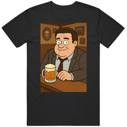Norm Peterson Cheers Tv Show Fan T Shirt