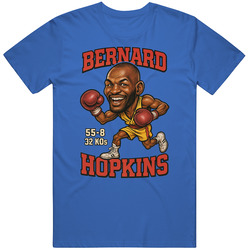 Bernard Hopkins Caricature Boxing Record T Shirt