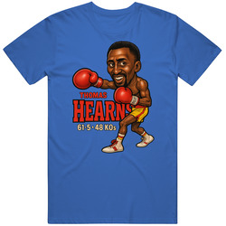 Thomas Hearns Caricature Boxing Record T Shirt