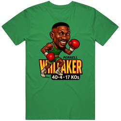 Pernell Whitaker Caricature Boxing Record T Shirt