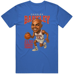 Charles Barkley Basketball Caricature T Shirt