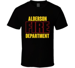 Alderson Fire Department Personalized City T Shirt