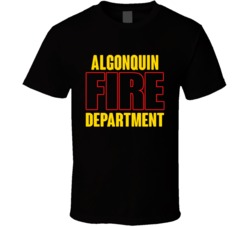Algonquin Fire Department Personalized City T Shirt