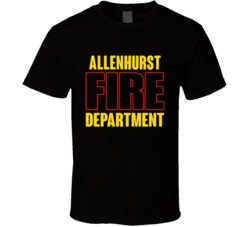 Allenhurst Fire Department Personalized City T Shirt