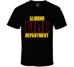 Almond Fire Department Personalized City T Shirt