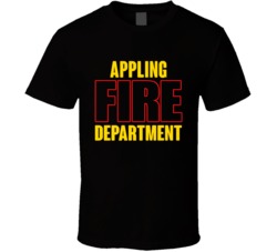 Appling Fire Department Personalized City T Shirt