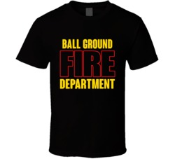 Ball Ground Fire Department Personalized City T Shirt