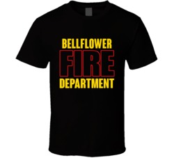 Bellflower Fire Department Personalized City T Shirt