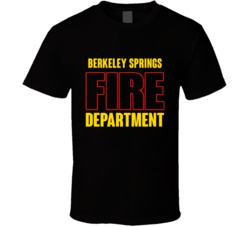 Berkeley Springs Fire Department Personalized City T Shirt