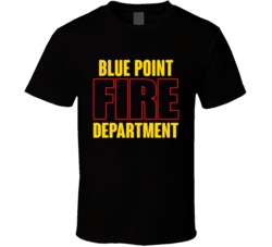 Blue Point Fire Department Personalized City T Shirt