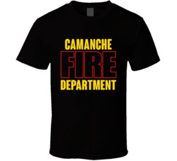 Camanche Fire Department Personalized City T Shirt