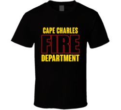 Cape Charles Fire Department Personalized City T Shirt