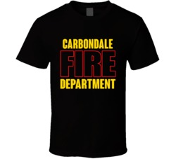 Carbondale Fire Department Personalized City T Shirt