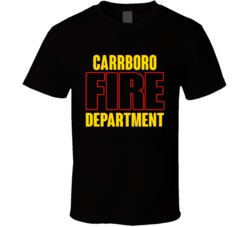 Carrboro Fire Department Personalized City T Shirt