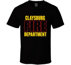Claysburg Fire Department Personalized City T Shirt