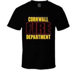 Cornwall Fire Department Personalized City T Shirt