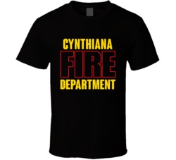 Cynthiana Fire Department Personalized City T Shirt