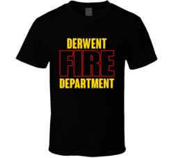 Derwent Fire Department Personalized City T Shirt
