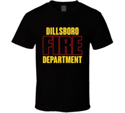 Dillsboro Fire Department Personalized City T Shirt