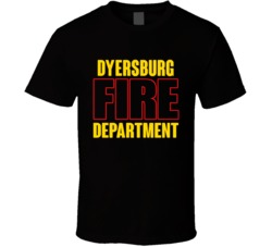 Dyersburg Fire Department Personalized City T Shirt
