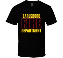 Earlsboro Fire Department Personalized City T Shirt