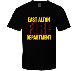 East Alton Fire Department Personalized City T Shirt