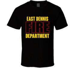 East Dennis Fire Department Personalized City T Shirt