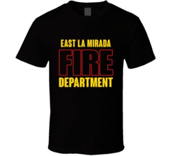 East La Mirada Fire Department Personalized City T Shirt
