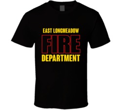 East Longmeadow Fire Department Personalized City T Shirt