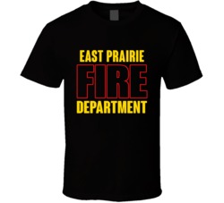 East Prairie Fire Department Personalized City T Shirt