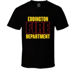 Eddington Fire Department Personalized City T Shirt
