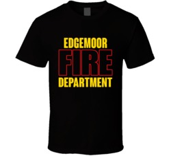 Edgemoor Fire Department Personalized City T Shirt
