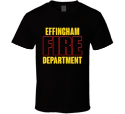 Effingham Fire Department Personalized City T Shirt
