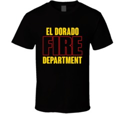 El Dorado Fire Department Personalized City T Shirt