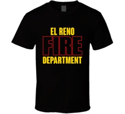 El Reno Fire Department Personalized City T Shirt