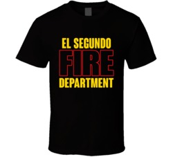 El Segundo Fire Department Personalized City T Shirt
