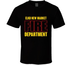 Elko New Market Fire Department Personalized City T Shirt