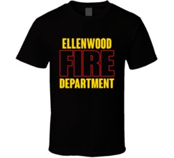 Ellenwood Fire Department Personalized City T Shirt
