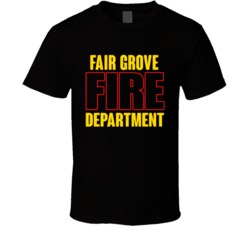 Fair Grove Fire Department Personalized City T Shirt