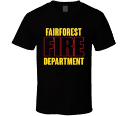 Fairforest Fire Department Personalized City T Shirt