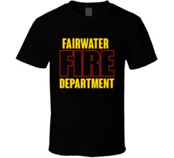 Fairwater Fire Department Personalized City T Shirt