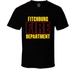 Fitchburg Fire Department Personalized City T Shirt